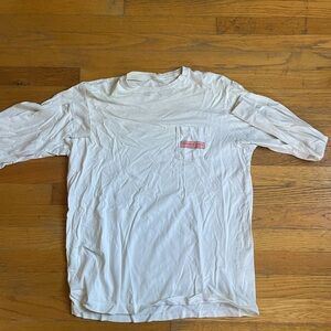 White Vineyard Vines Long Sleeve T-Shirt